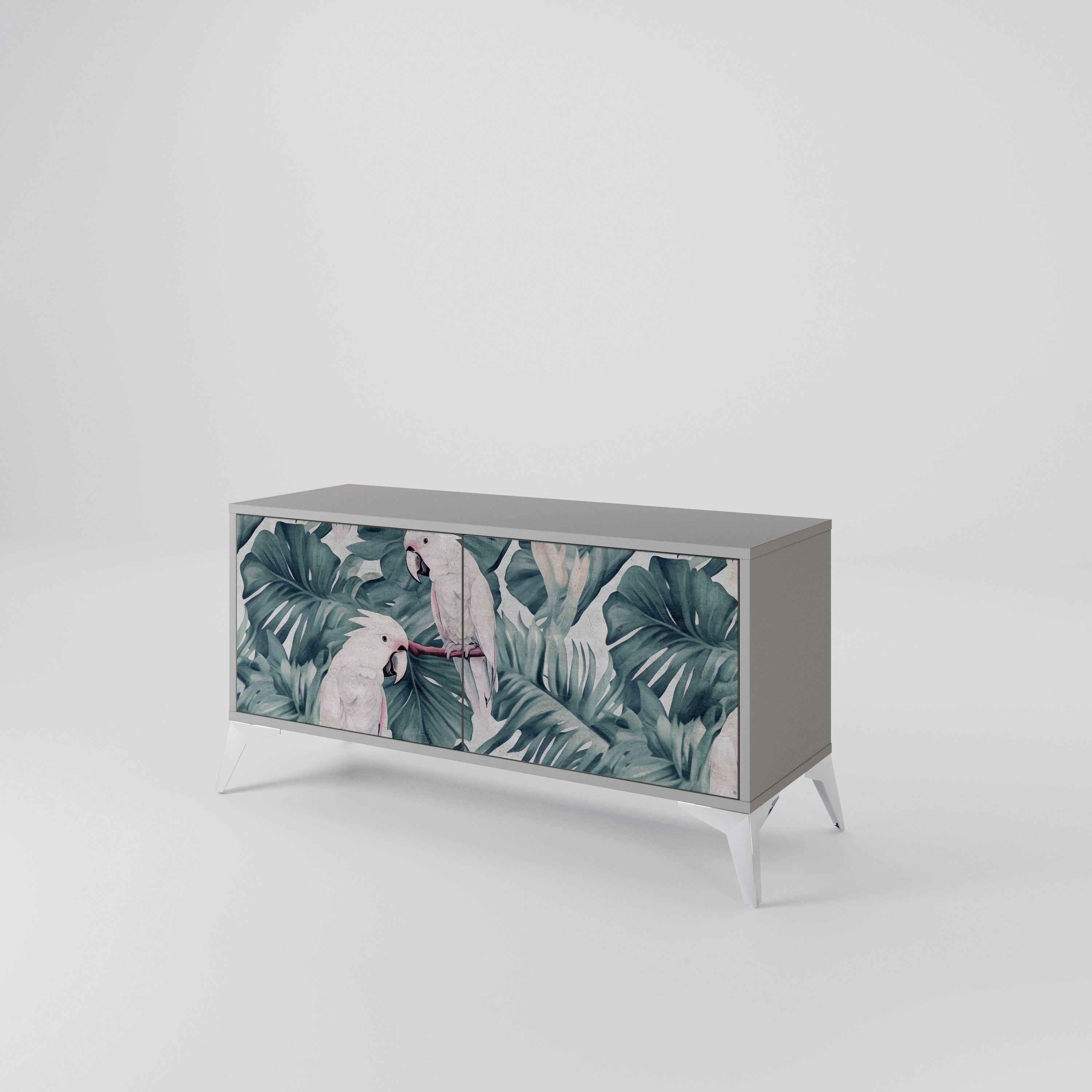 POPINJAY LOOK Compact 2-Door TV Cabinet