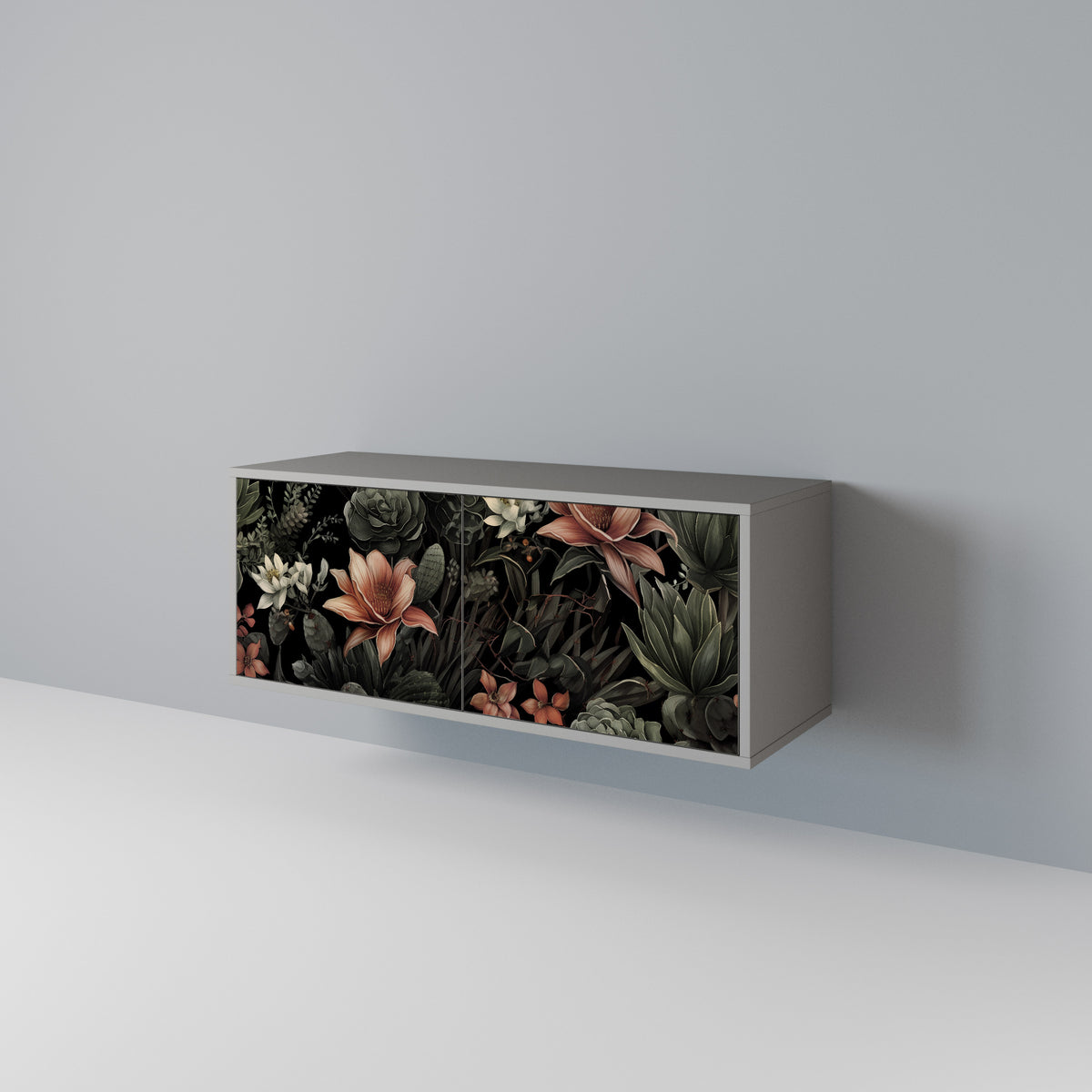 SECRET VERDURE Móvel de TV Compacto de 2 Portas