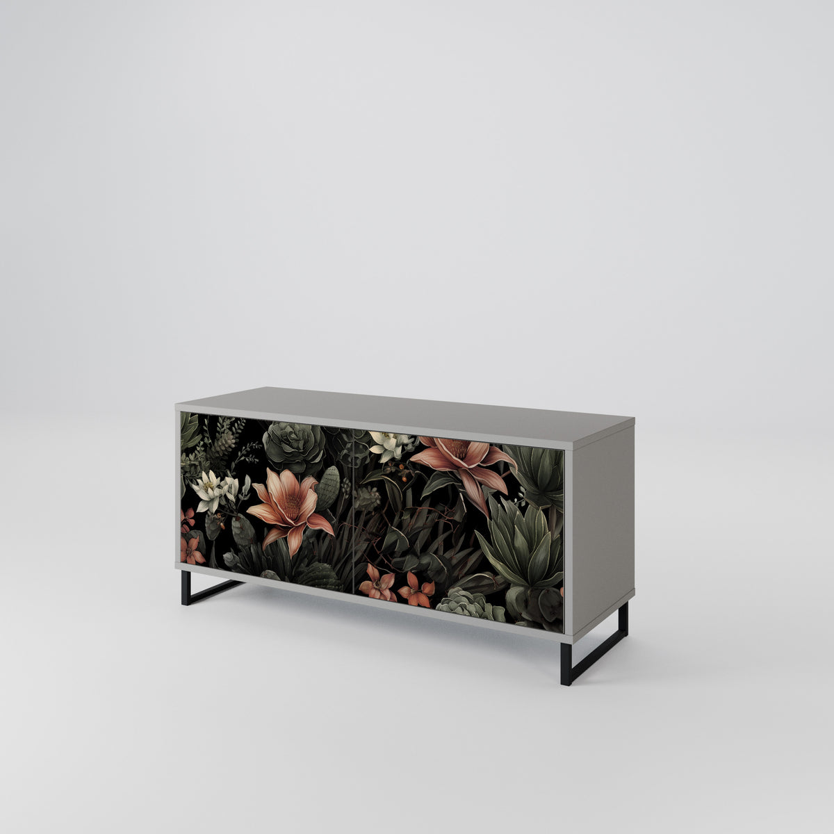SECRET VERDURE Móvel de TV Compacto de 2 Portas