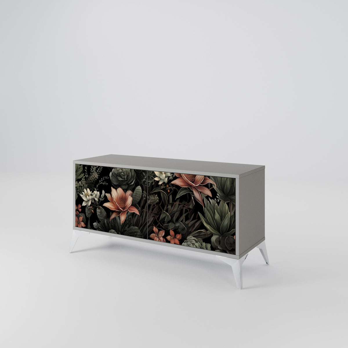SECRET VERDURE Móvel de TV Compacto de 2 Portas