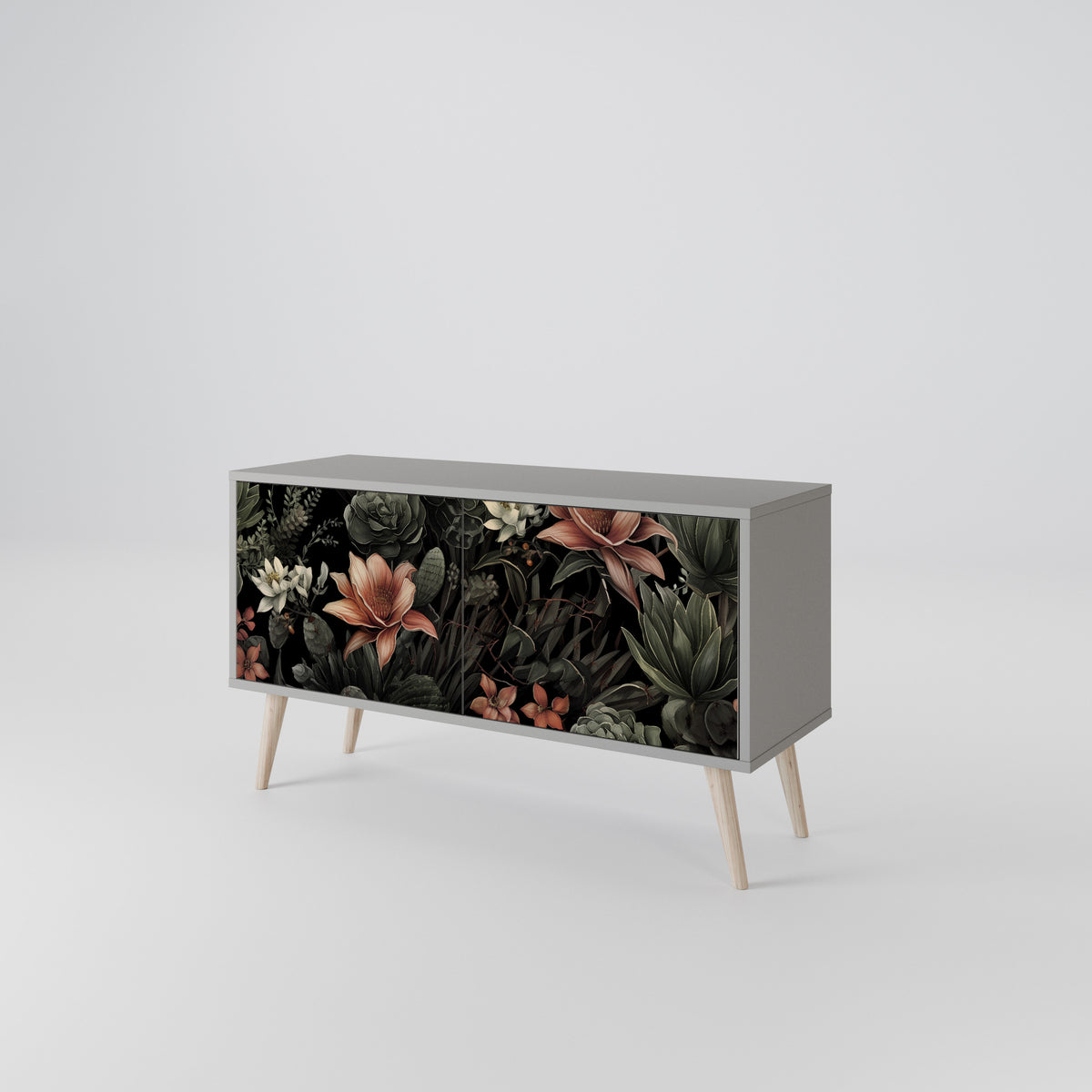 SECRET VERDURE Móvel de TV Compacto de 2 Portas