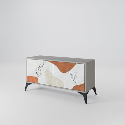 TRANQUIL TWIG Móvel de TV Compacto de 2 Portas