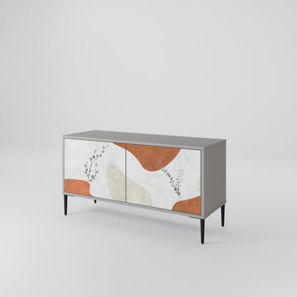 TRANQUIL TWIG Móvel de TV Compacto de 2 Portas
