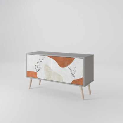 TRANQUIL TWIG Móvel de TV Compacto de 2 Portas