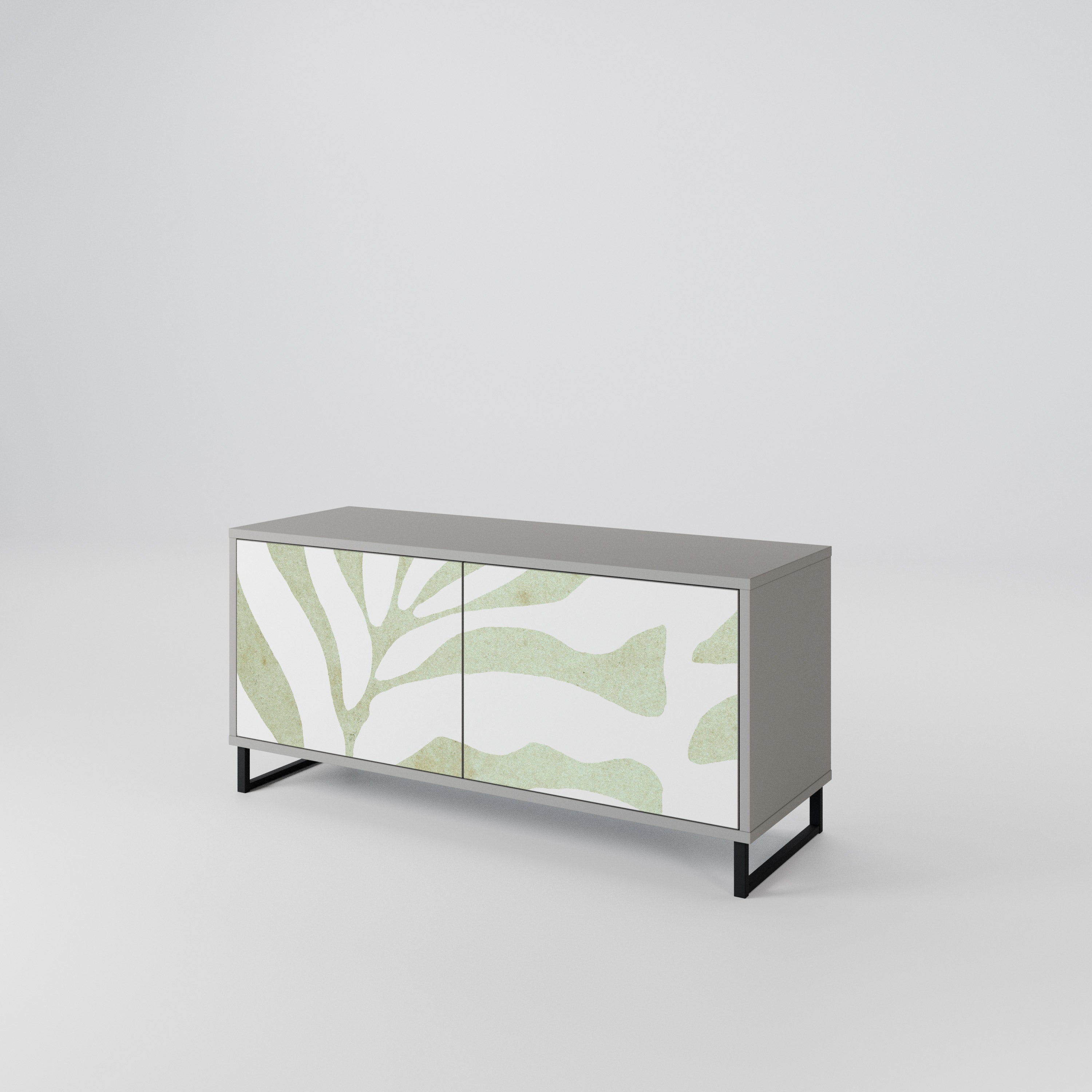 BOTANICAL SPARK Compact 2-Door TV Cabinet