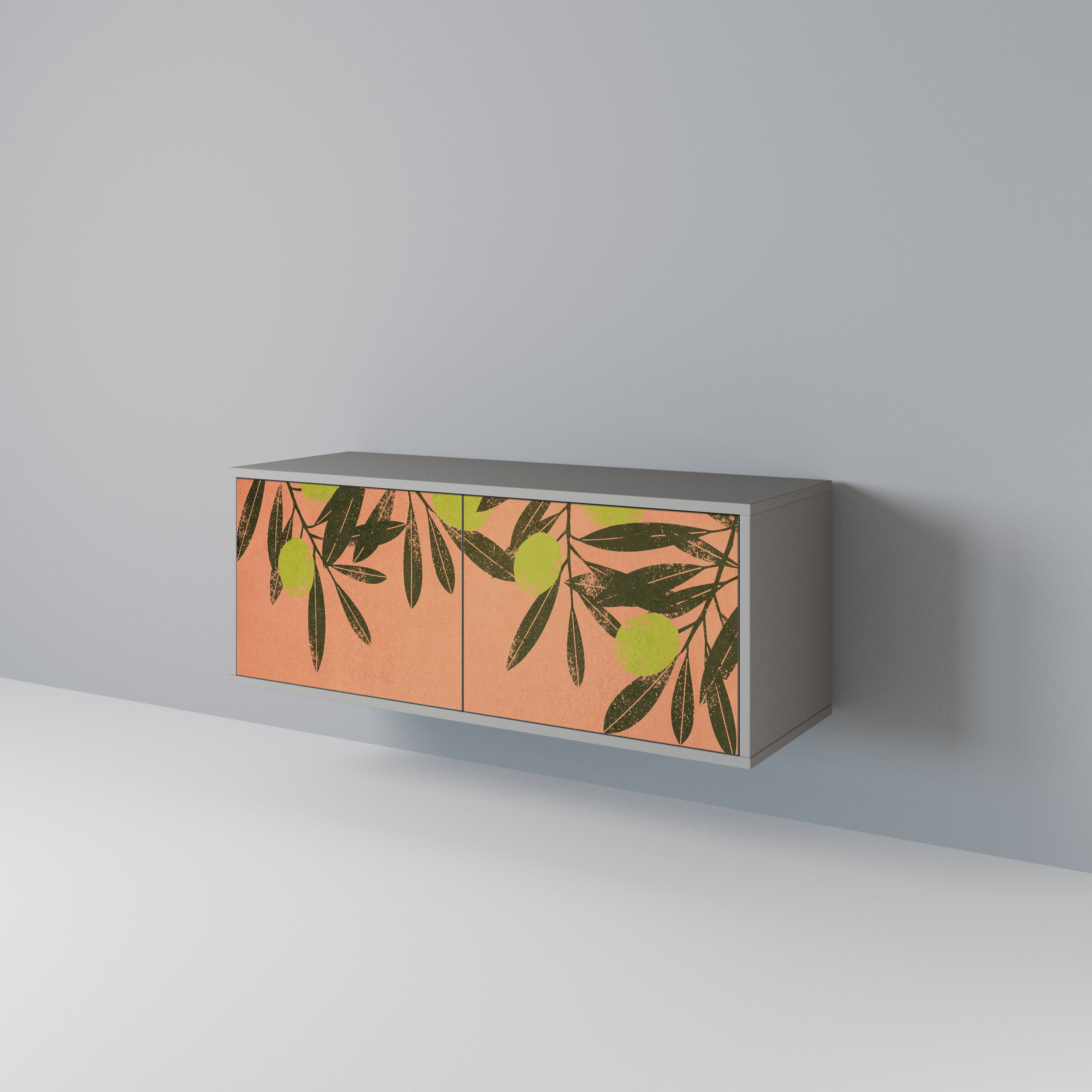 JUICY OLIVES Móvel de TV Compacto de 2 Portas