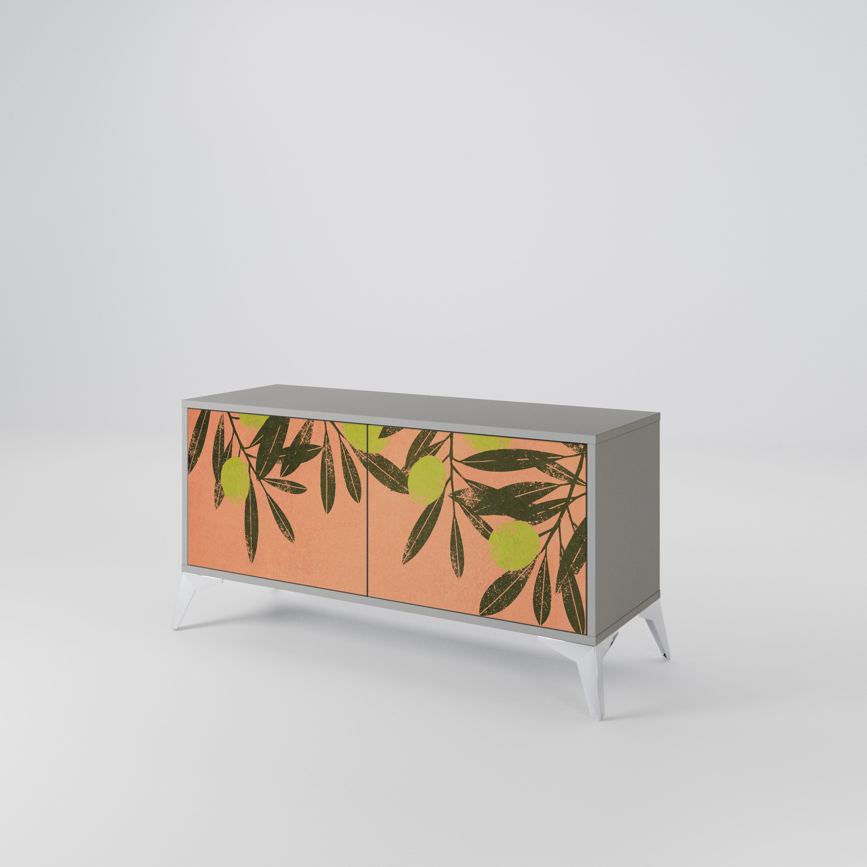 JUICY OLIVES Móvel de TV Compacto de 2 Portas