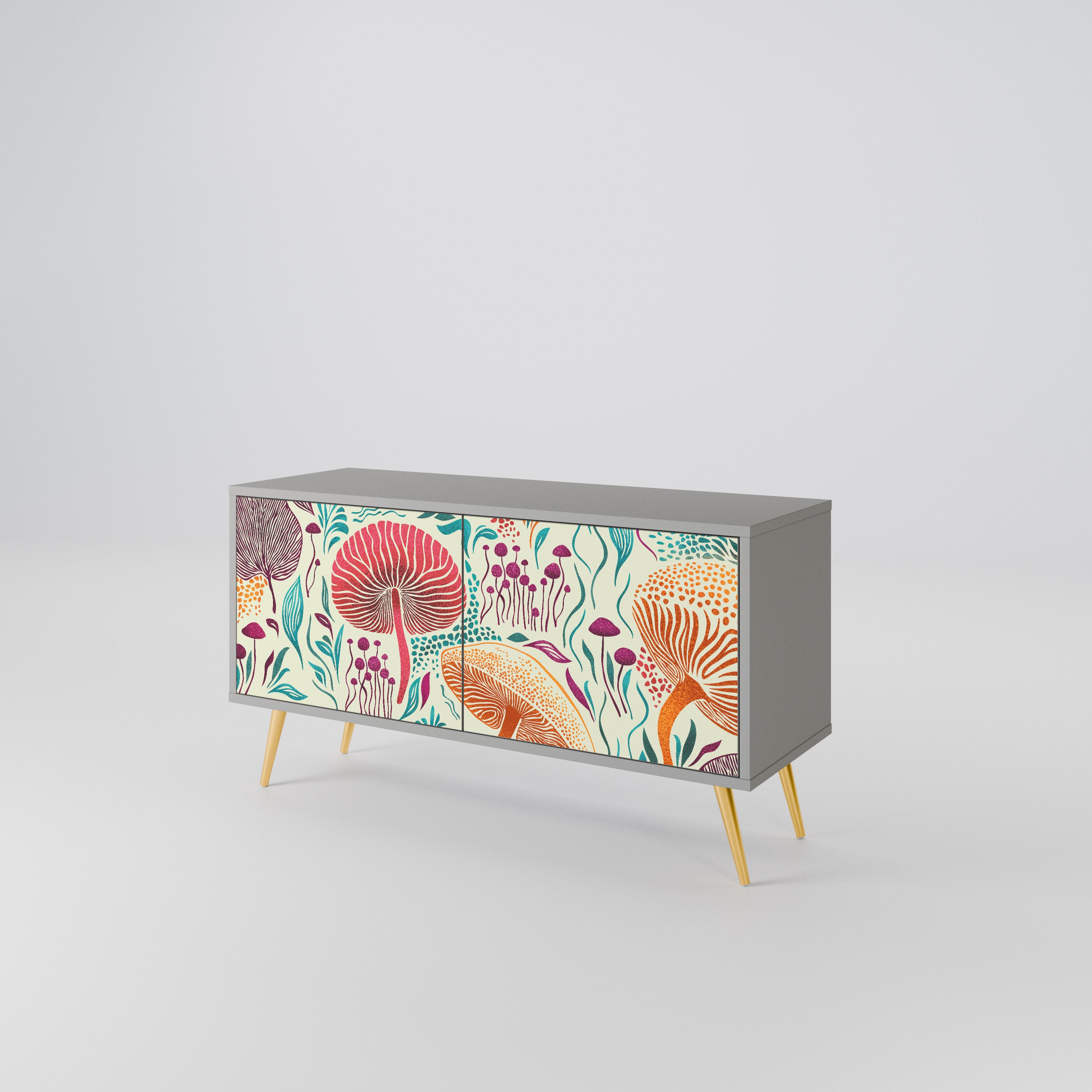 FUNGUS FANTASY Móvel de TV Compacto de 2 Portas