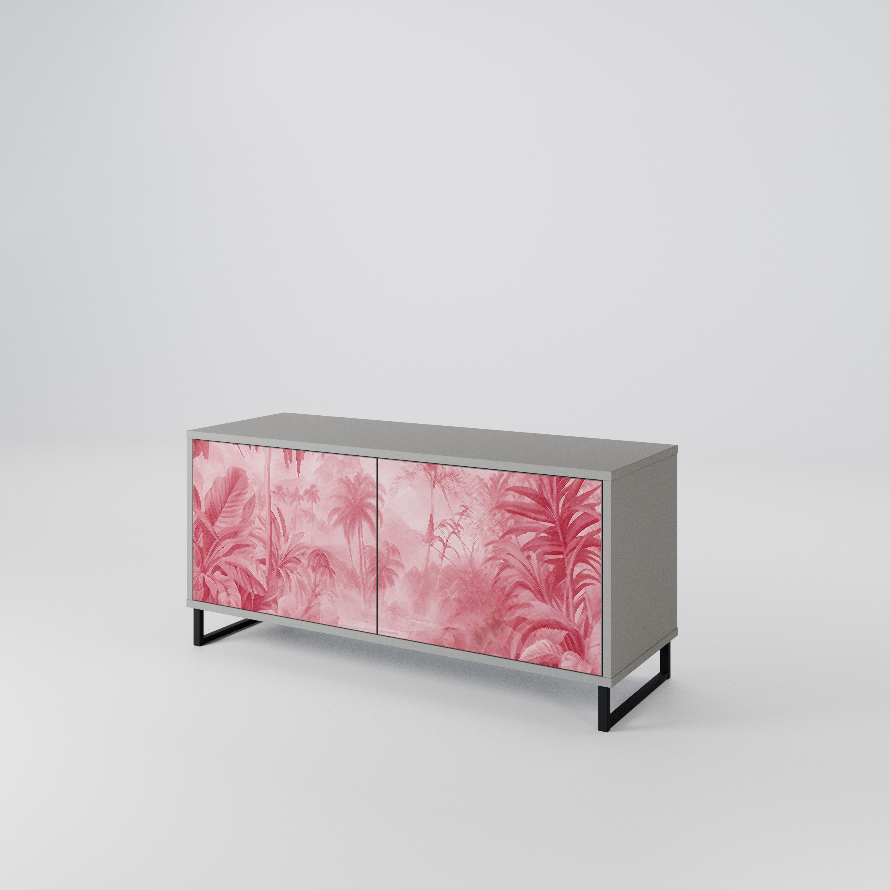 SWEET TROPICS Móvel de TV Compacto de 2 Portas