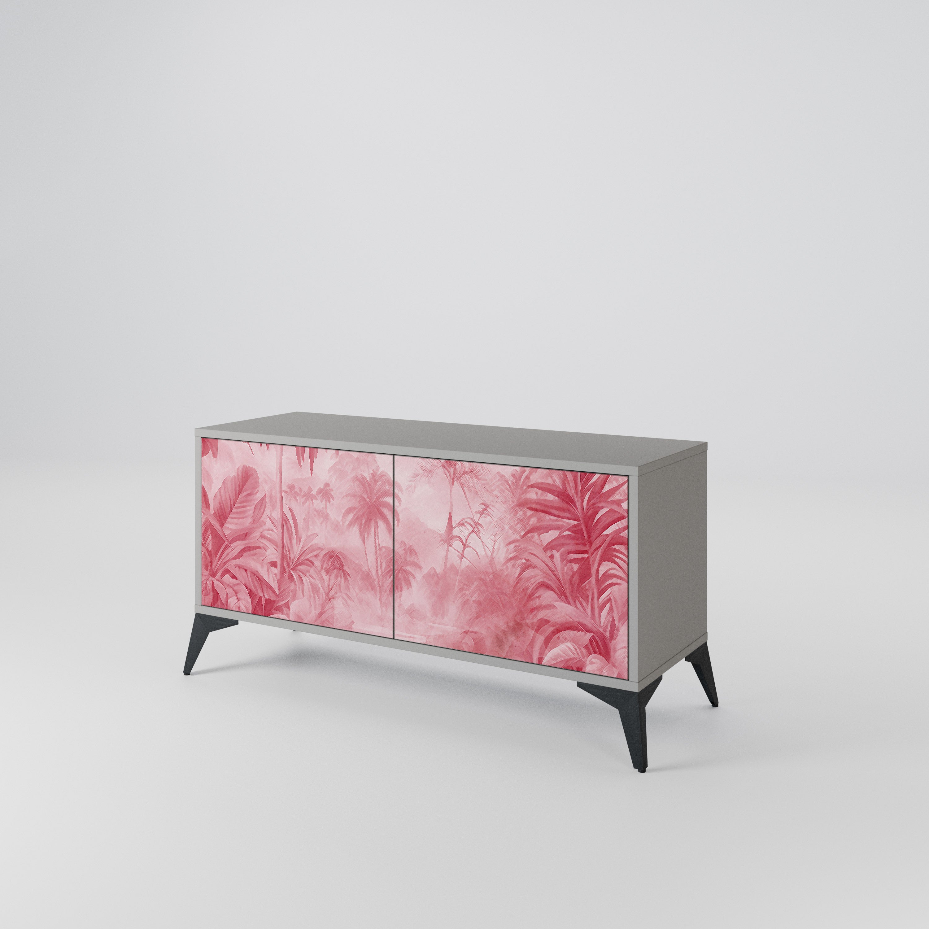 SWEET TROPICS Móvel de TV Compacto de 2 Portas