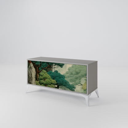 VERDURE ABYSS Móvel de TV Compacto de 2 Portas