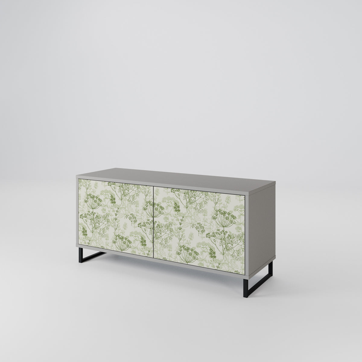 FENNEL BALDACHIN Compact 2-Door TV Cabinet