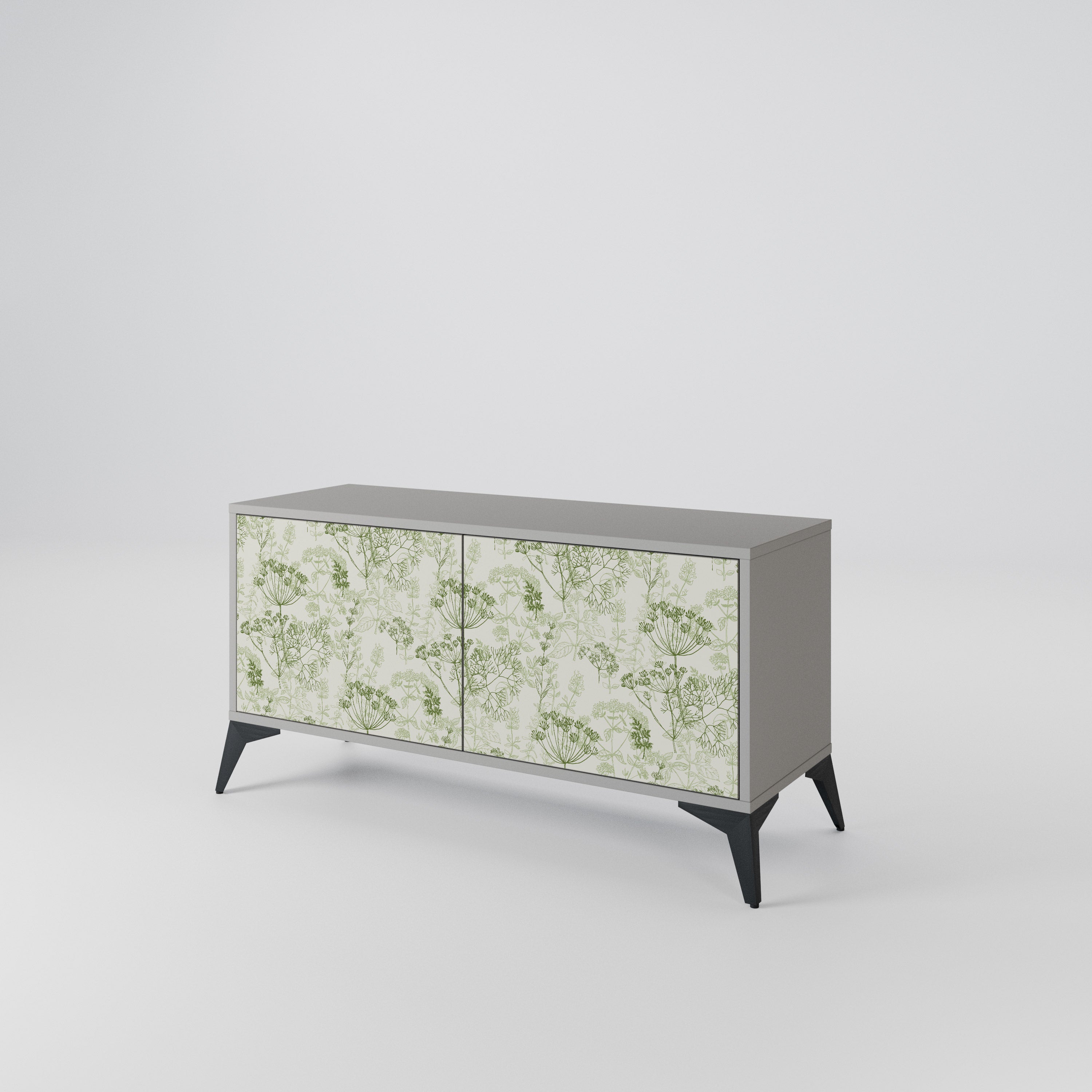 FENNEL BALDACHIN Móvel de TV Compacto de 2 Portas