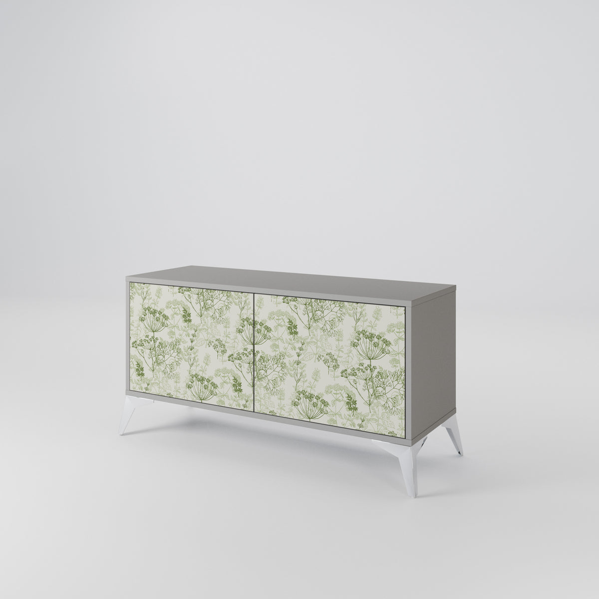 FENNEL BALDACHIN Compact 2-Door TV Cabinet