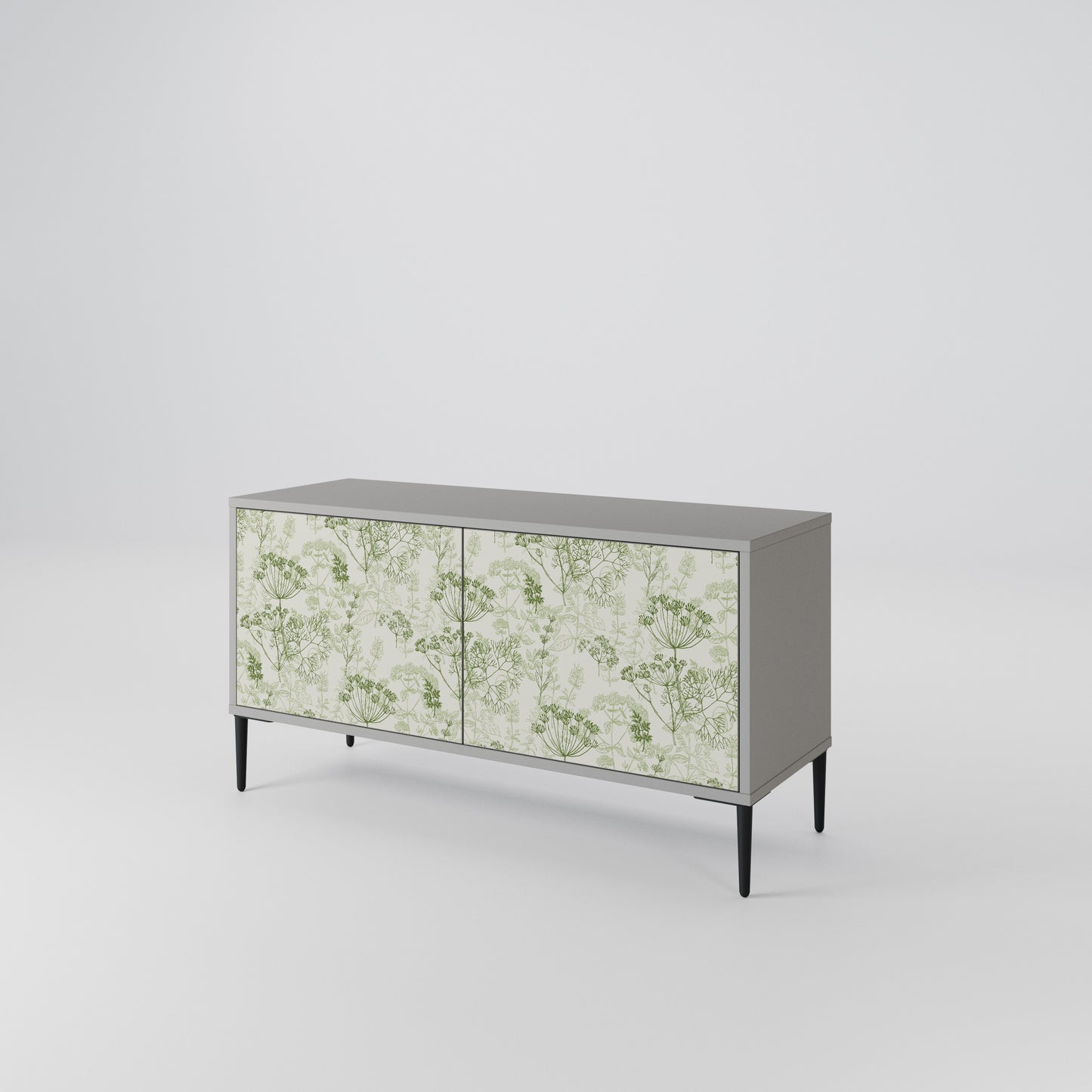 FENNEL BALDACHIN Compact 2-Door TV Cabinet