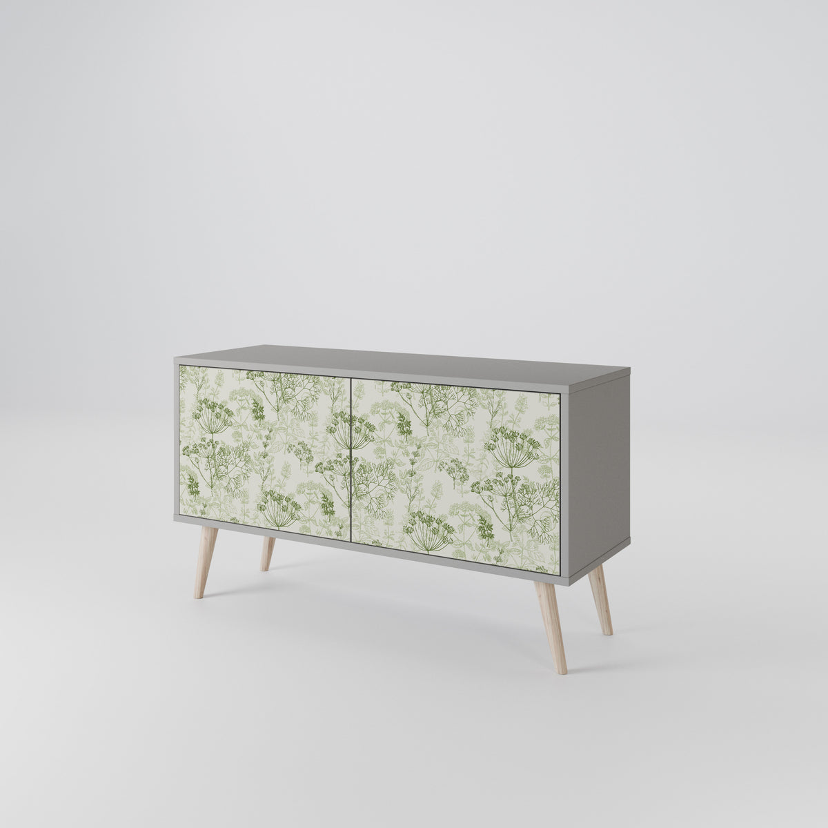 FENNEL BALDACHIN Compact 2-Door TV Cabinet