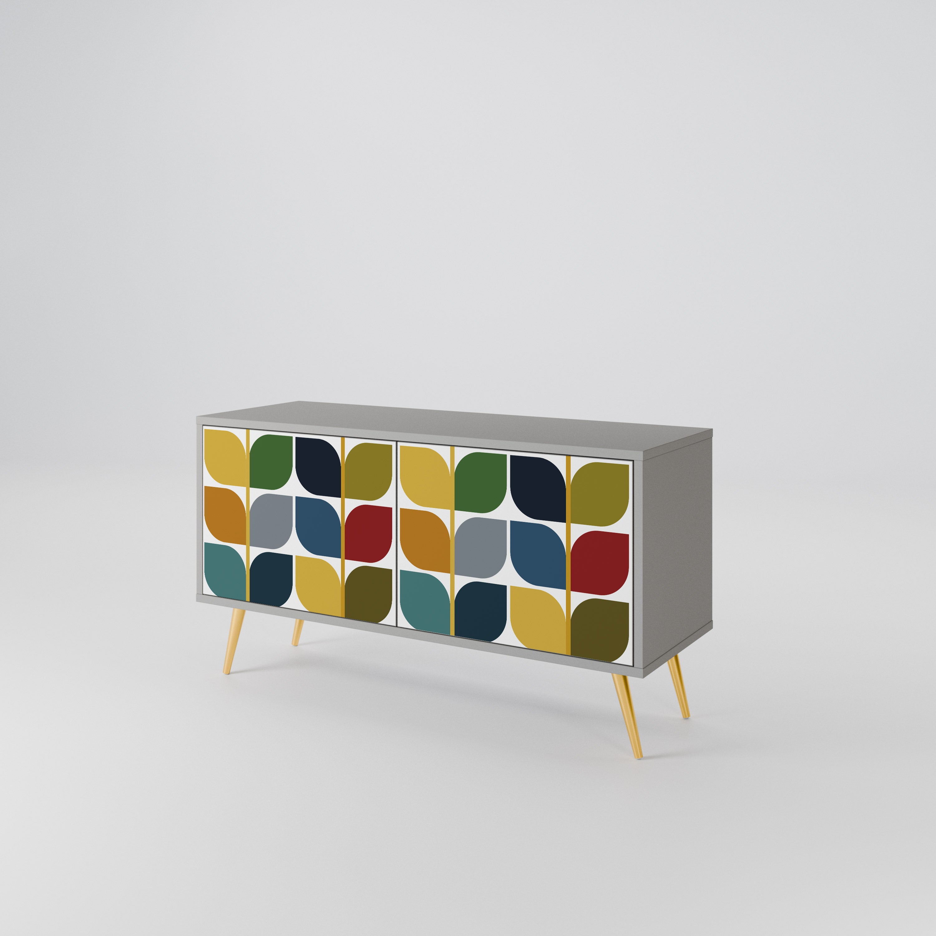 WEIGHTLESS HOURS Compact 2-Door TV Cabinet