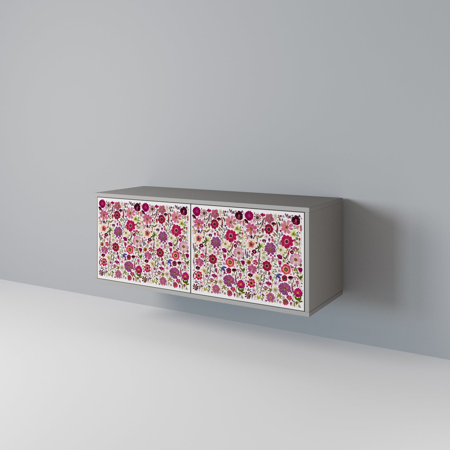 PETAL GARDEN Móvel de TV Compacto de 2 Portas