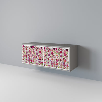 PETAL GARDEN Móvel de TV Compacto de 2 Portas