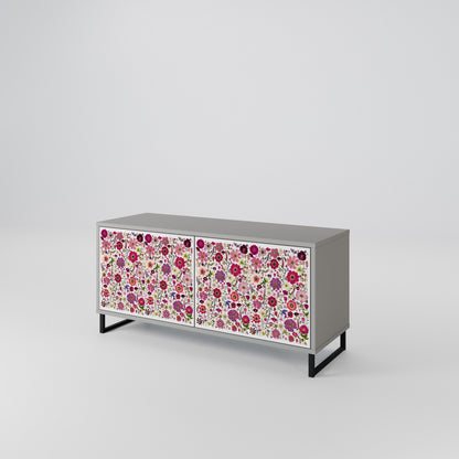PETAL GARDEN Móvel de TV Compacto de 2 Portas