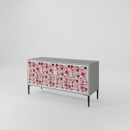 PETAL GARDEN Móvel de TV Compacto de 2 Portas