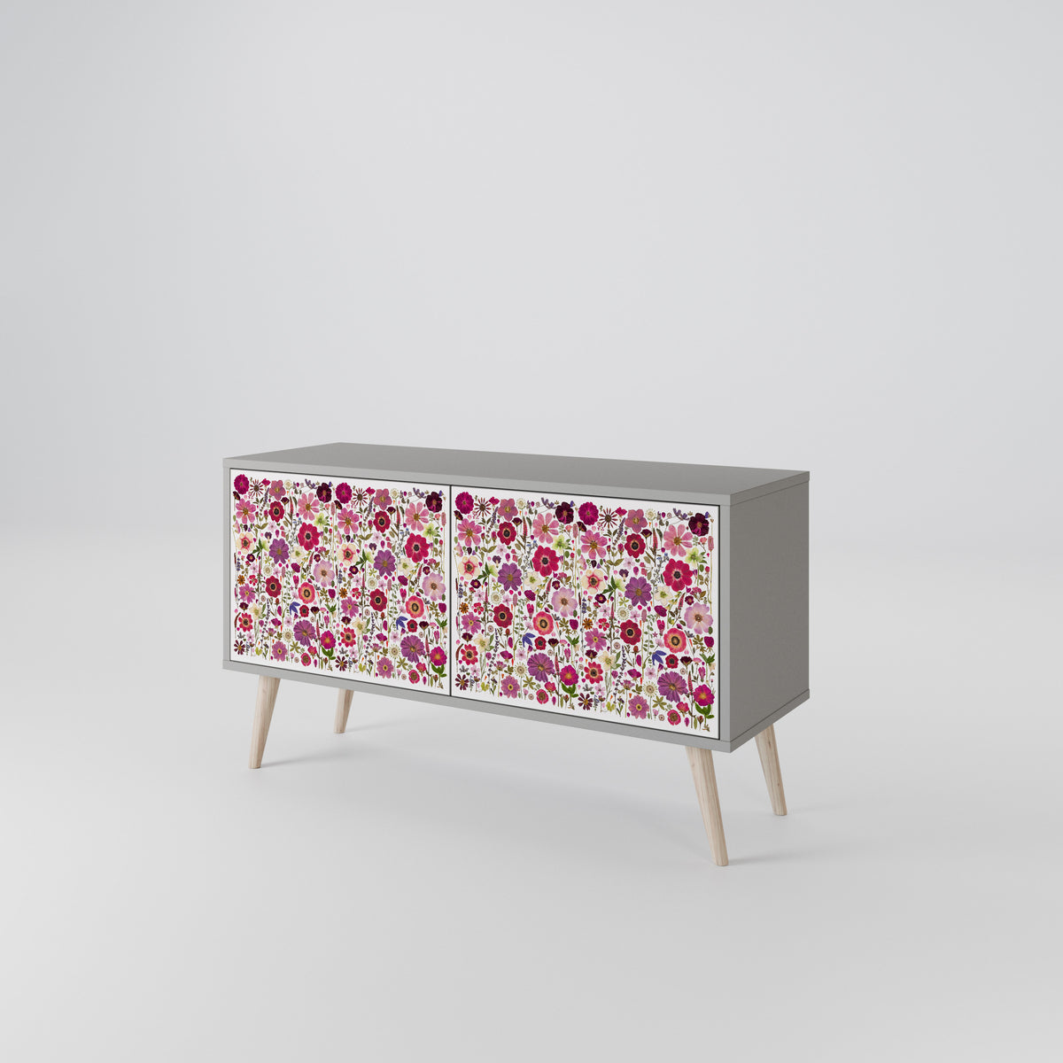 PETAL GARDEN Móvel de TV Compacto de 2 Portas