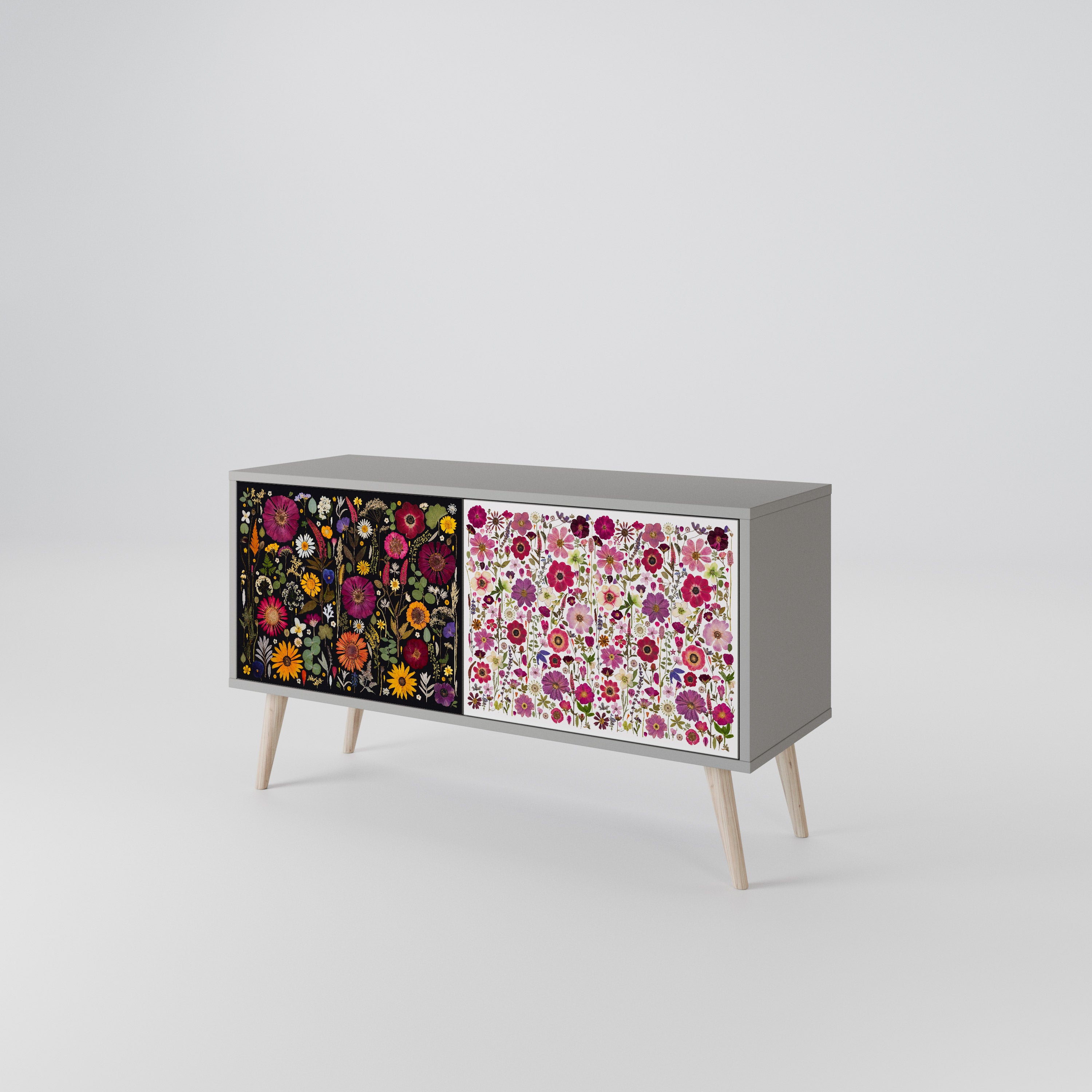 DAYNITE GARDEN Móvel de TV Compacto de 2 Portas