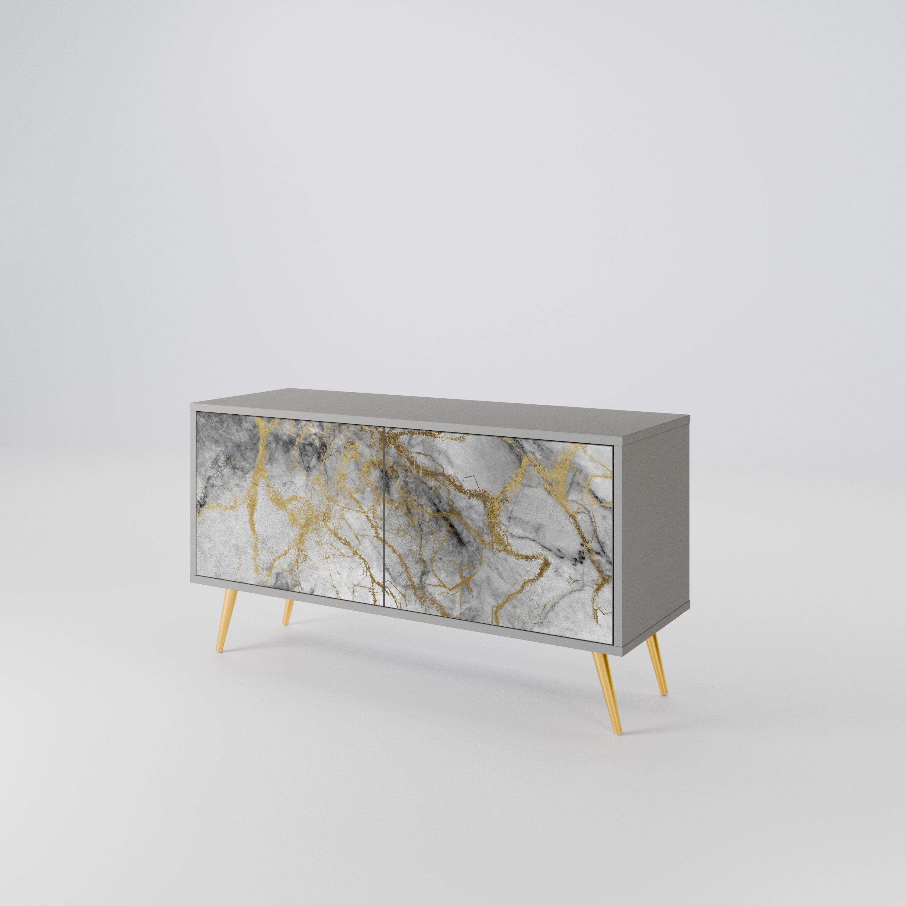 TIMELESS GLIDE Compact 2-Door TV Cabinet