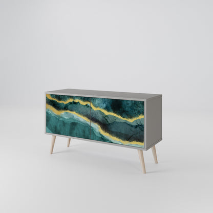 GOLDRUSH ODYSSEY Compact 2-Door TV Cabinet