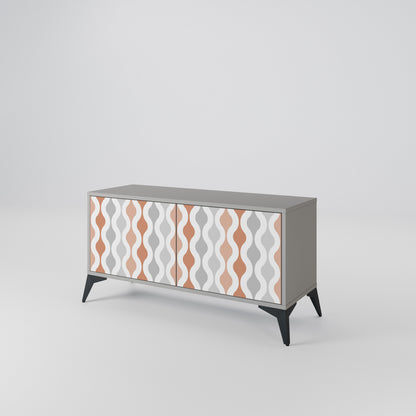 HAZY NOSTALGIA Compact 2-Door TV Cabinet