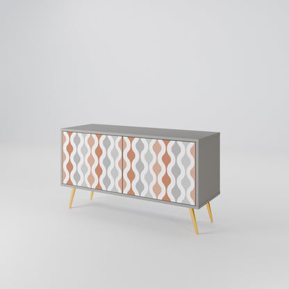 HAZY NOSTALGIA Compact 2-Door TV Cabinet