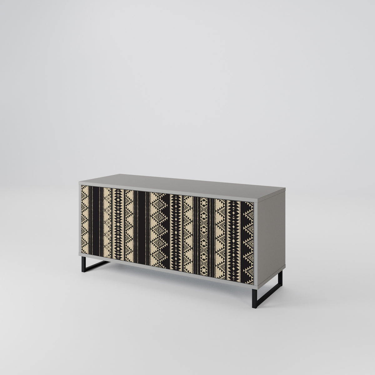 AZTEC Móvel de TV Compacto de 2 Portas