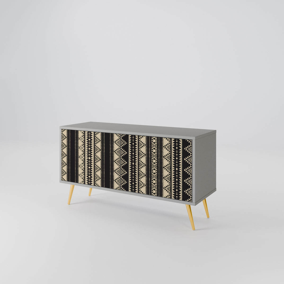 AZTEC Móvel de TV Compacto de 2 Portas