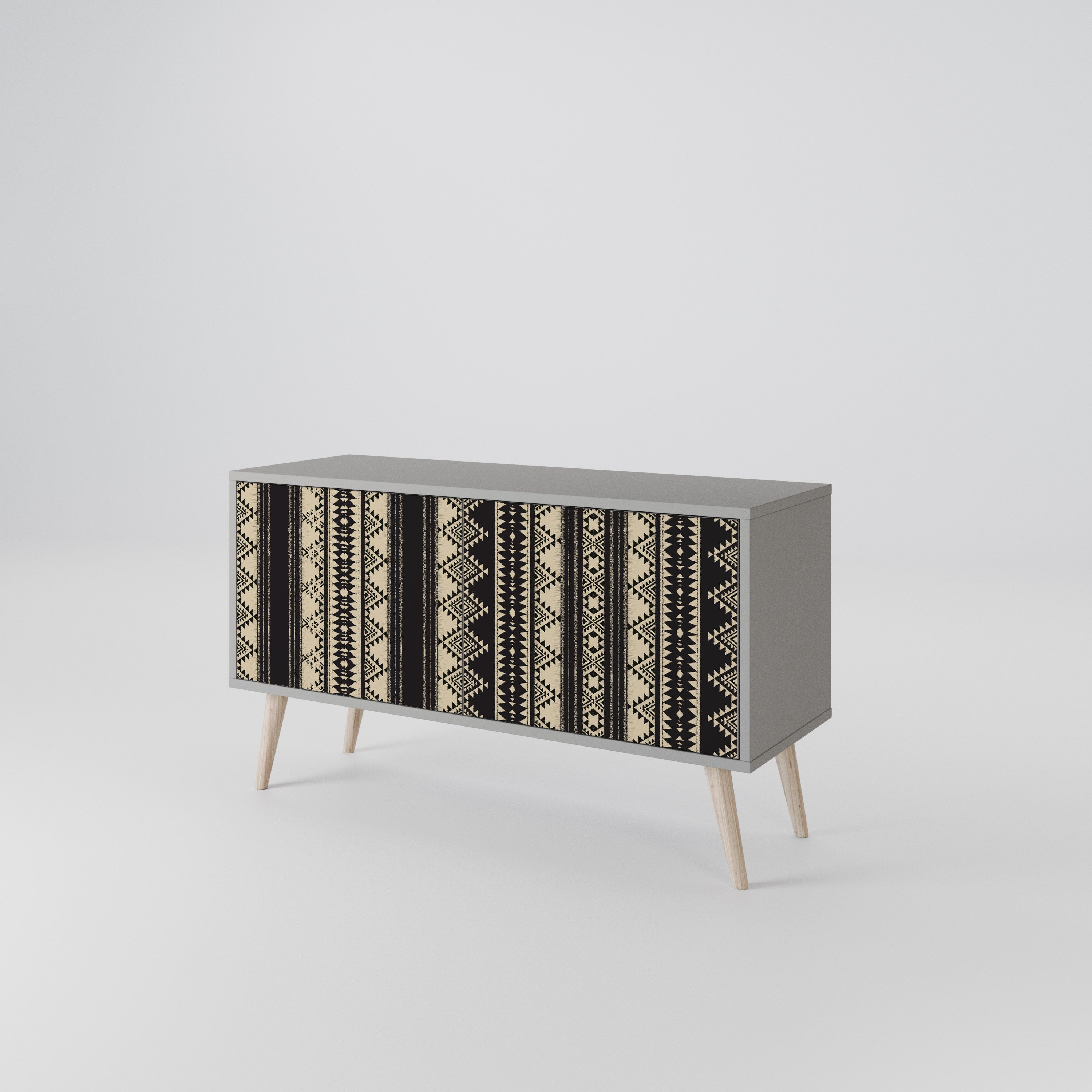 AZTEC Móvel de TV Compacto de 2 Portas