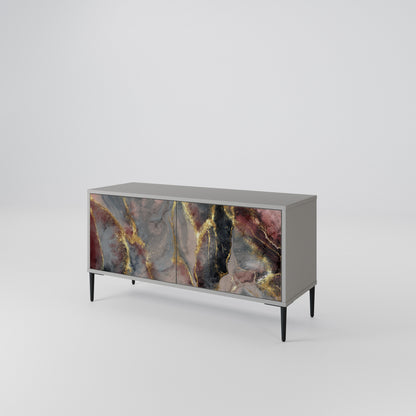 GOLDEN TIDES Compact 2-Door TV Cabinet
