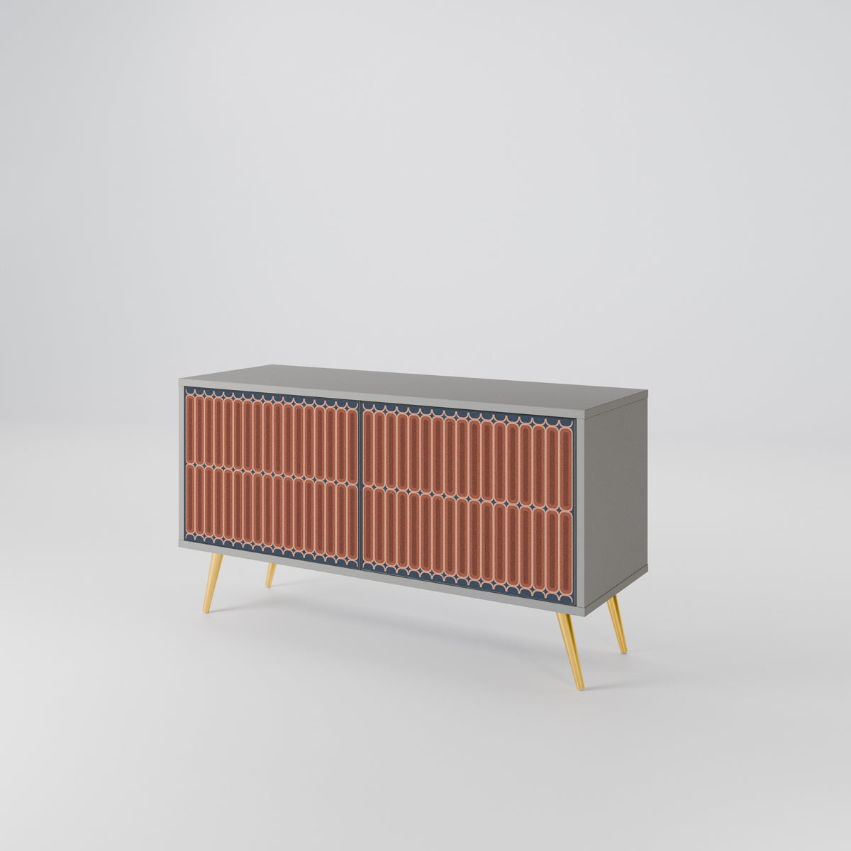 HYPNOTIC GATE Compact 2-Door TV Cabinet