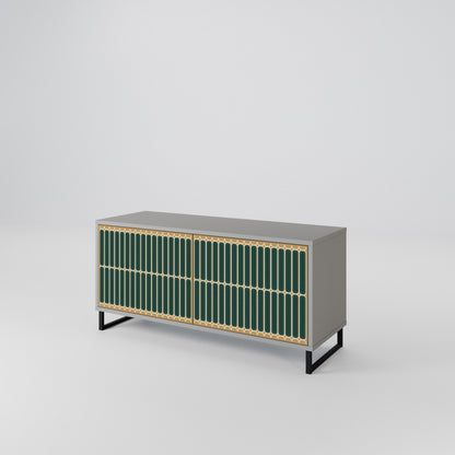 ILUSION GATE Compact 2-Door TV Cabinet