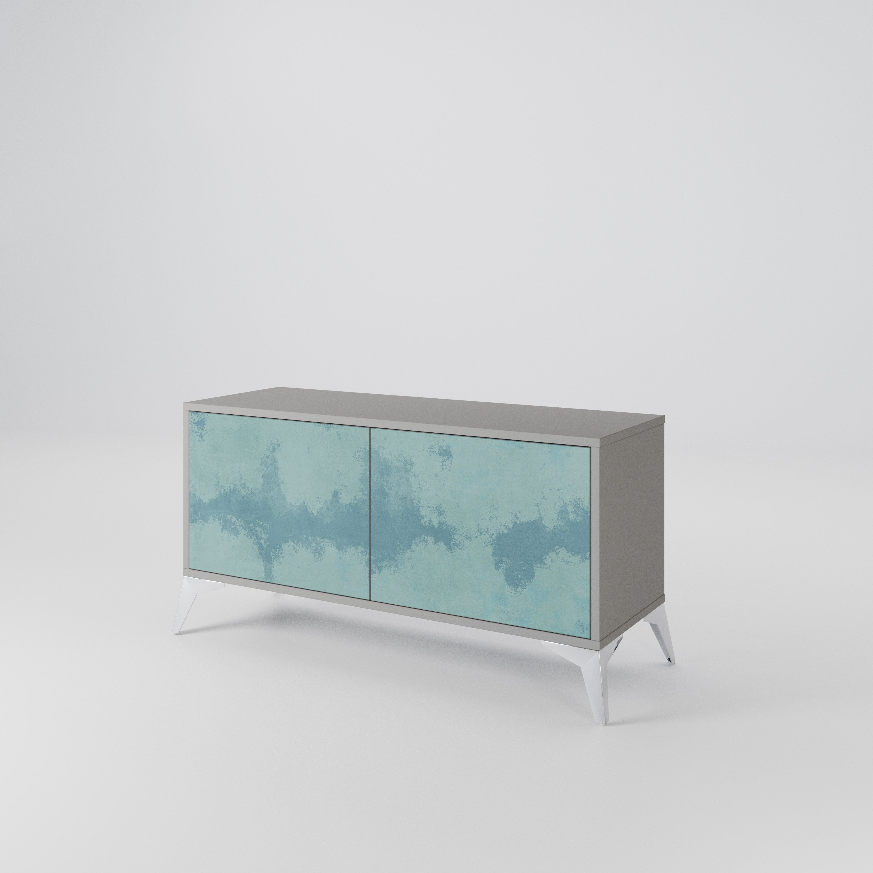 SKY WASH Móvel de TV Compacto de 2 Portas