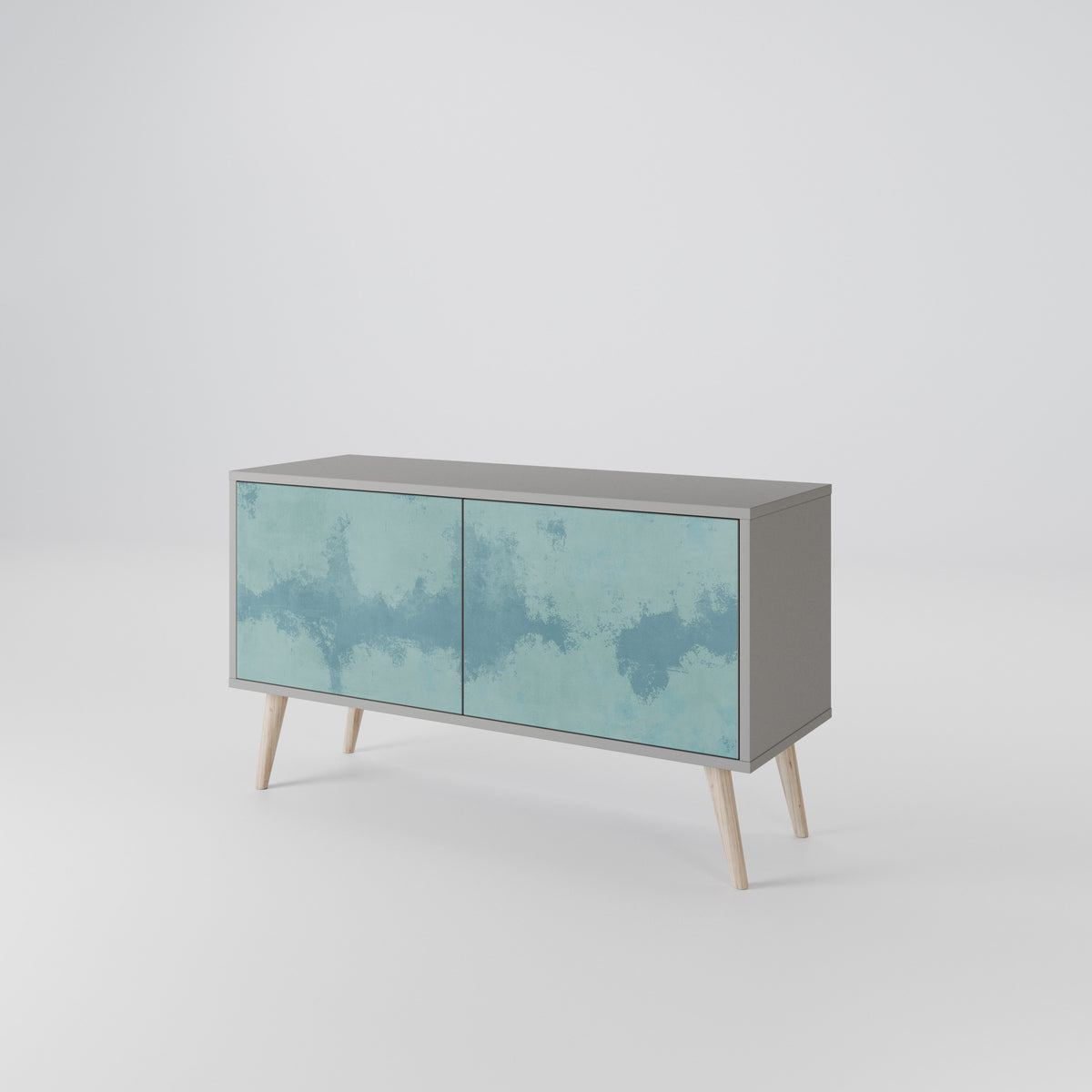 SKY WASH Compact 2-Door TV Cabinet
