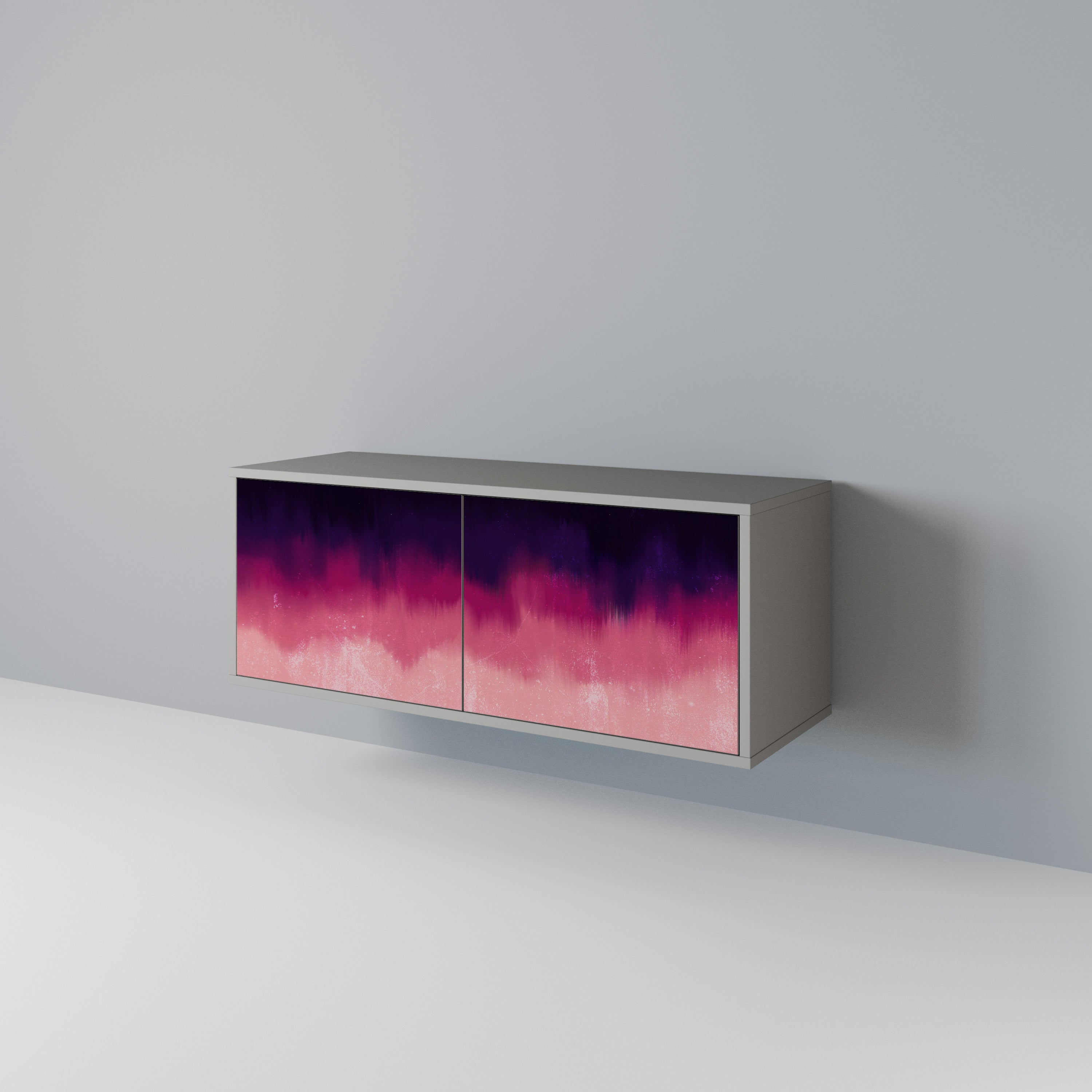 AURORA BOREALIS Móvel de TV Compacto de 2 Portas