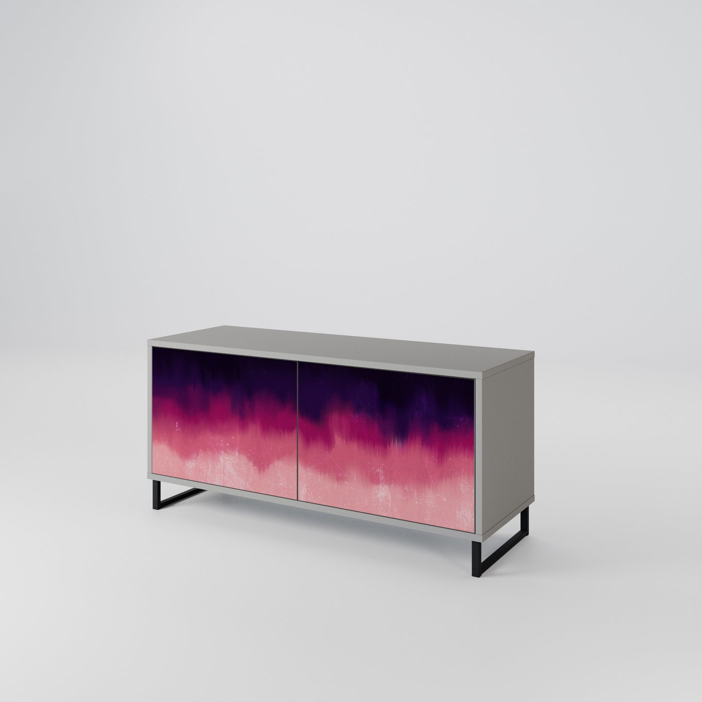 AURORA BOREALIS Móvel de TV Compacto de 2 Portas