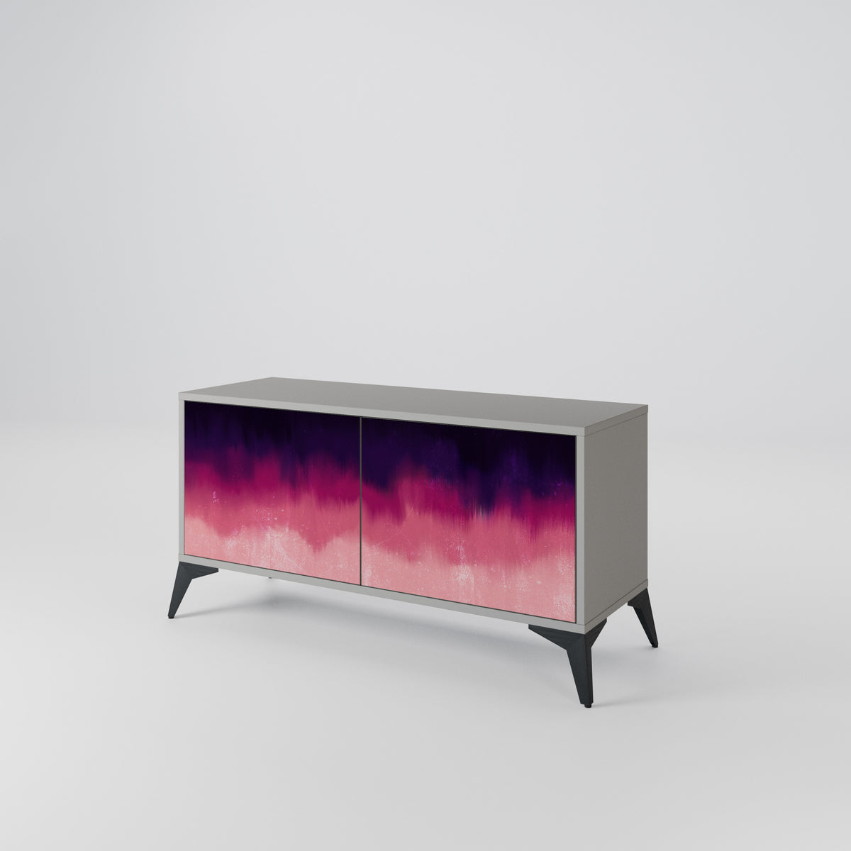AURORA BOREALIS Móvel de TV Compacto de 2 Portas