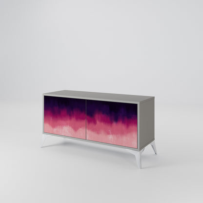 AURORA BOREALIS Móvel de TV Compacto de 2 Portas