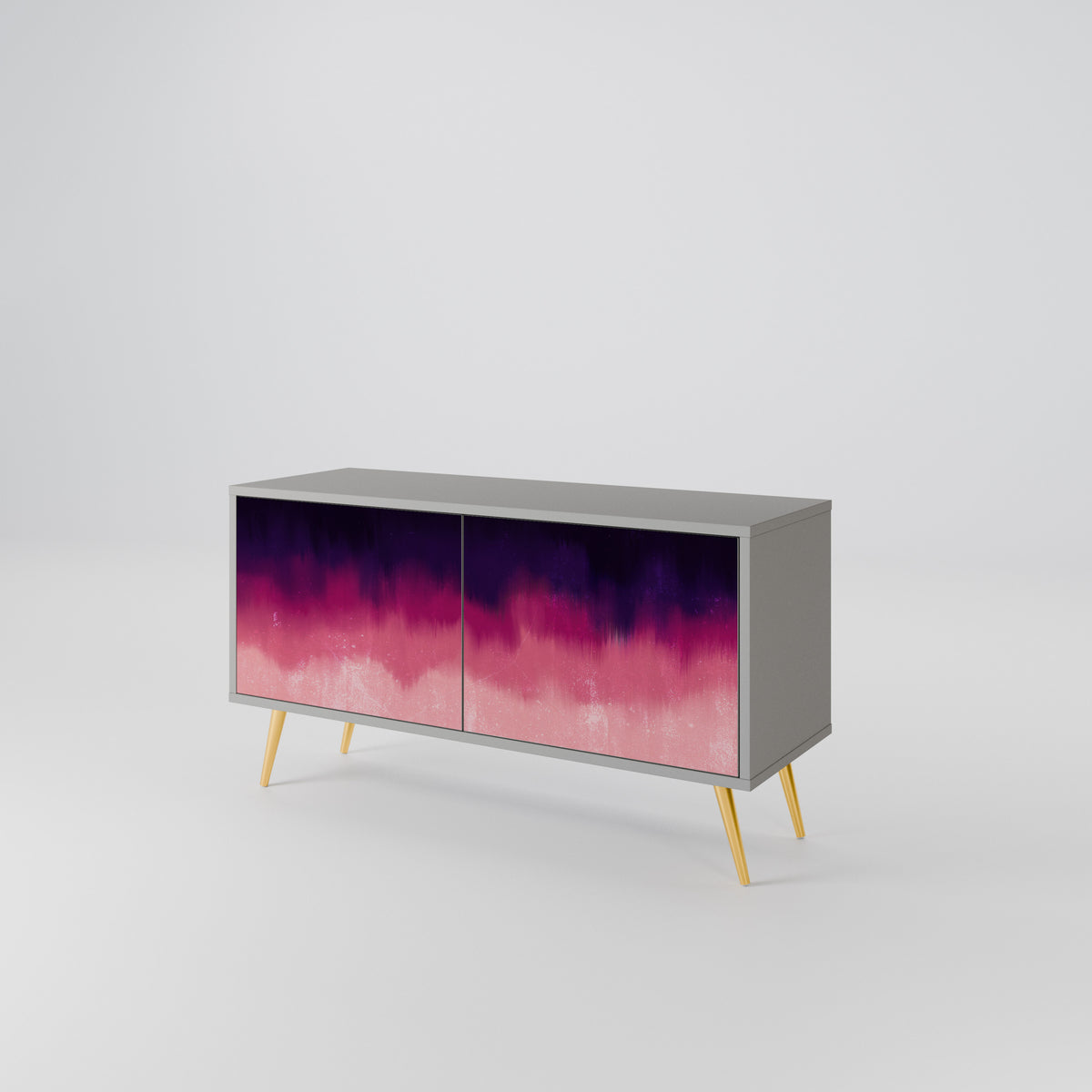 AURORA BOREALIS Móvel de TV Compacto de 2 Portas