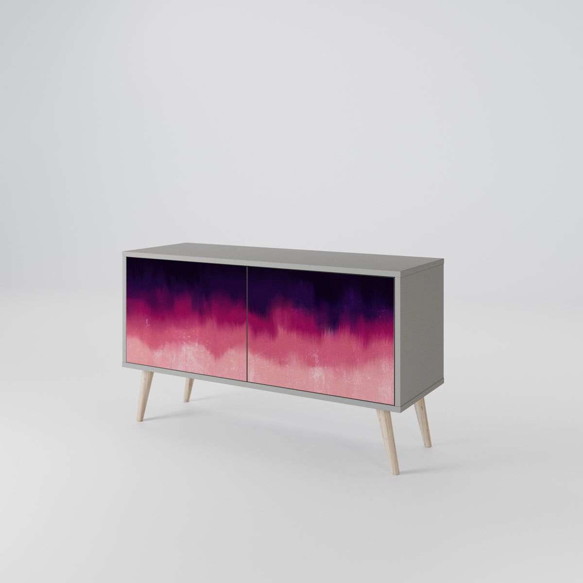 AURORA BOREALIS Móvel de TV Compacto de 2 Portas