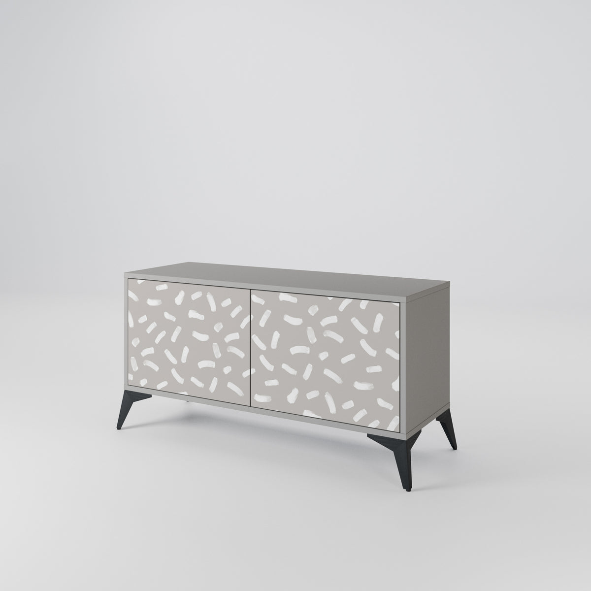 PASSING SECONDS Compact 2-Door TV Cabinet