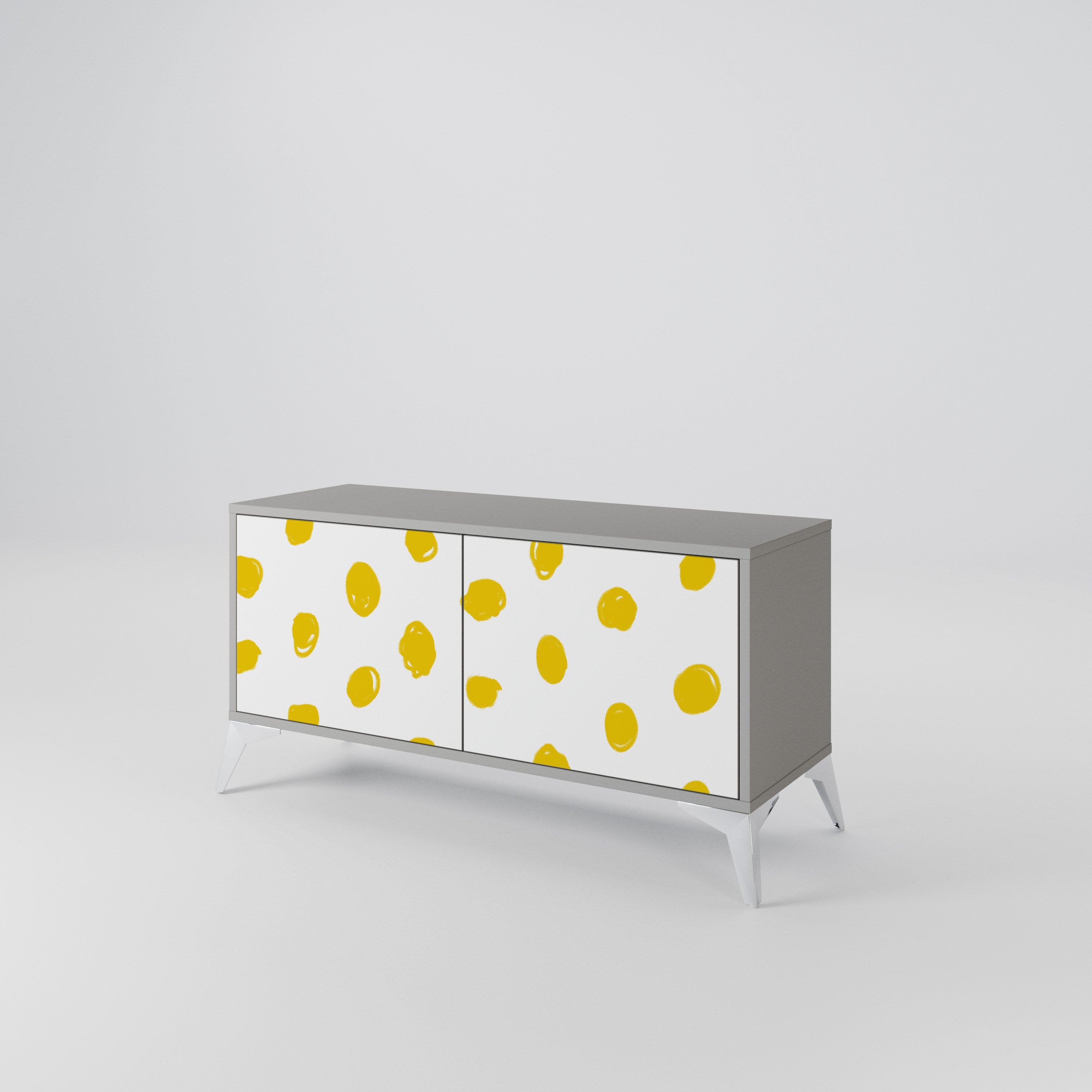 RADIANT REVERIE Móvel de TV Compacto de 2 Portas