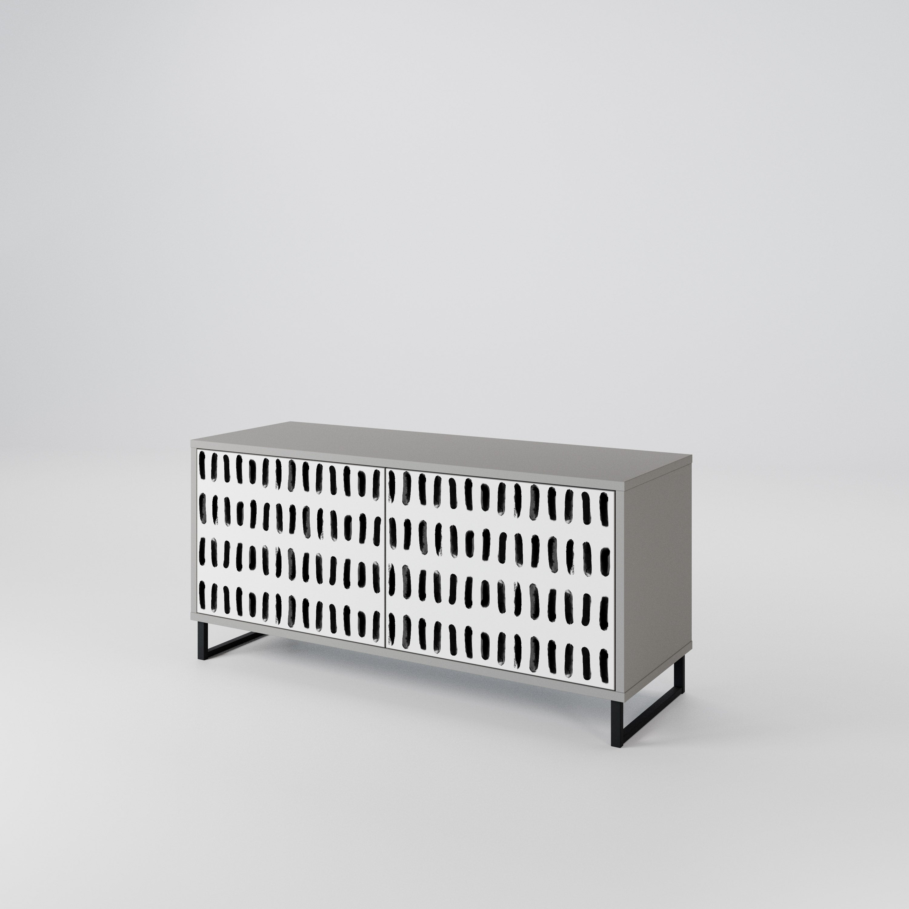 NIGHTY MELODIES Móvel de TV Compacto de 2 Portas