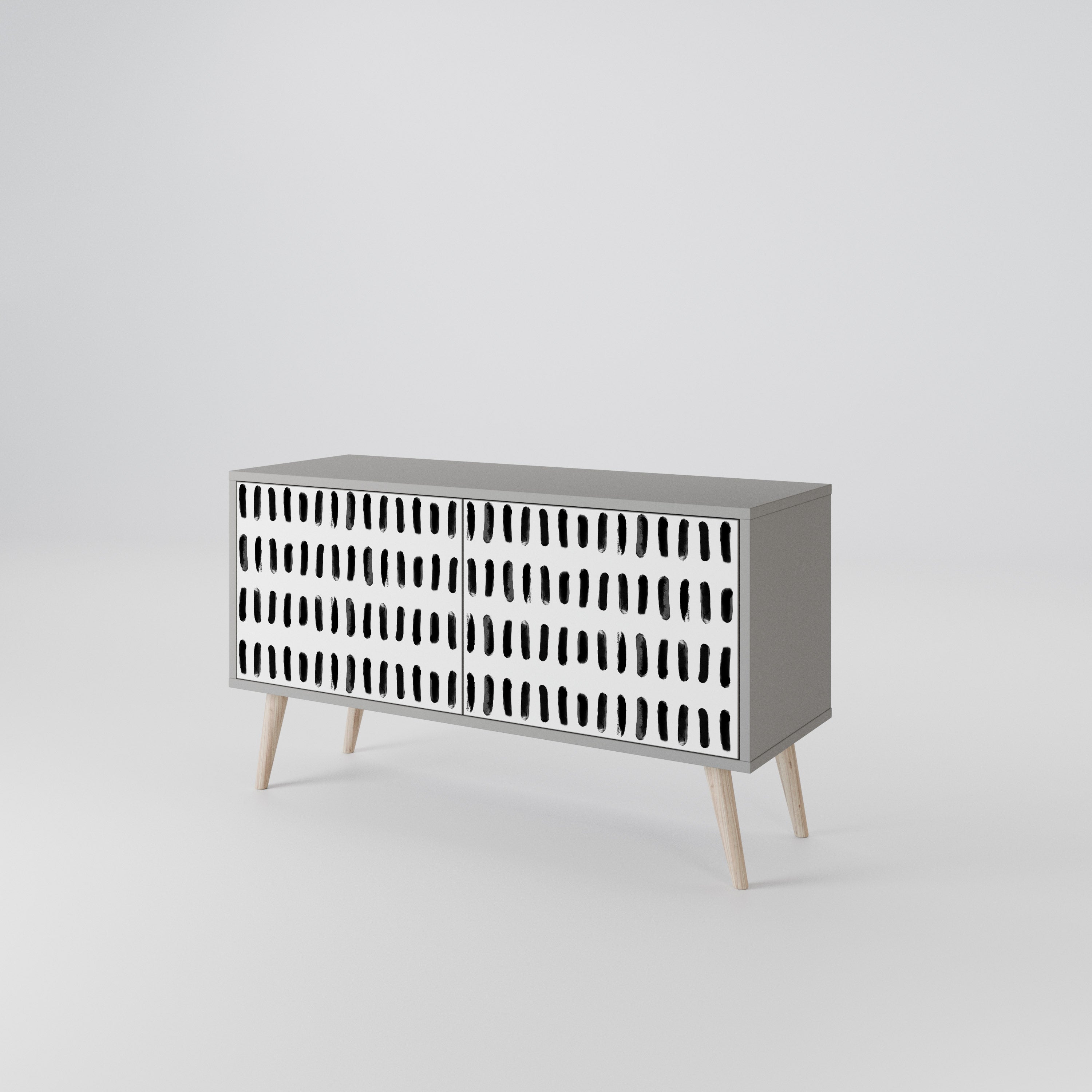 NIGHTY MELODIES Móvel de TV Compacto de 2 Portas