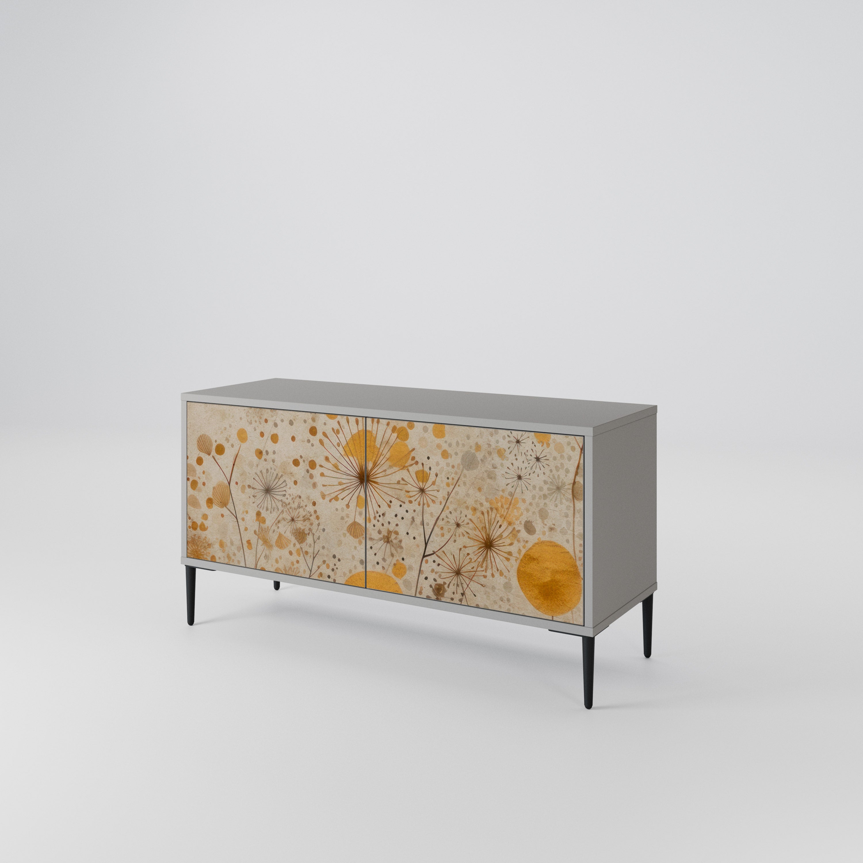 MORNING GLADE Móvel de TV Compacto de 2 Portas